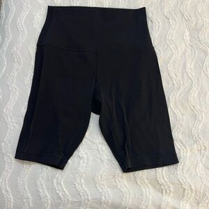 Lululemon Athletica Black Bike Shorts High-Waisted
